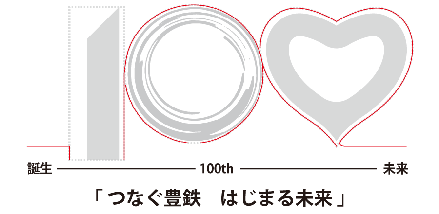 concept-graphic 100周年シンボルの意味