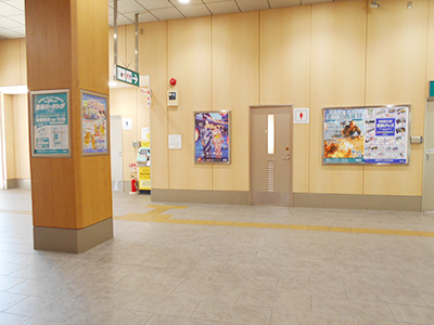 駅貼ポスター(新豊橋駅)