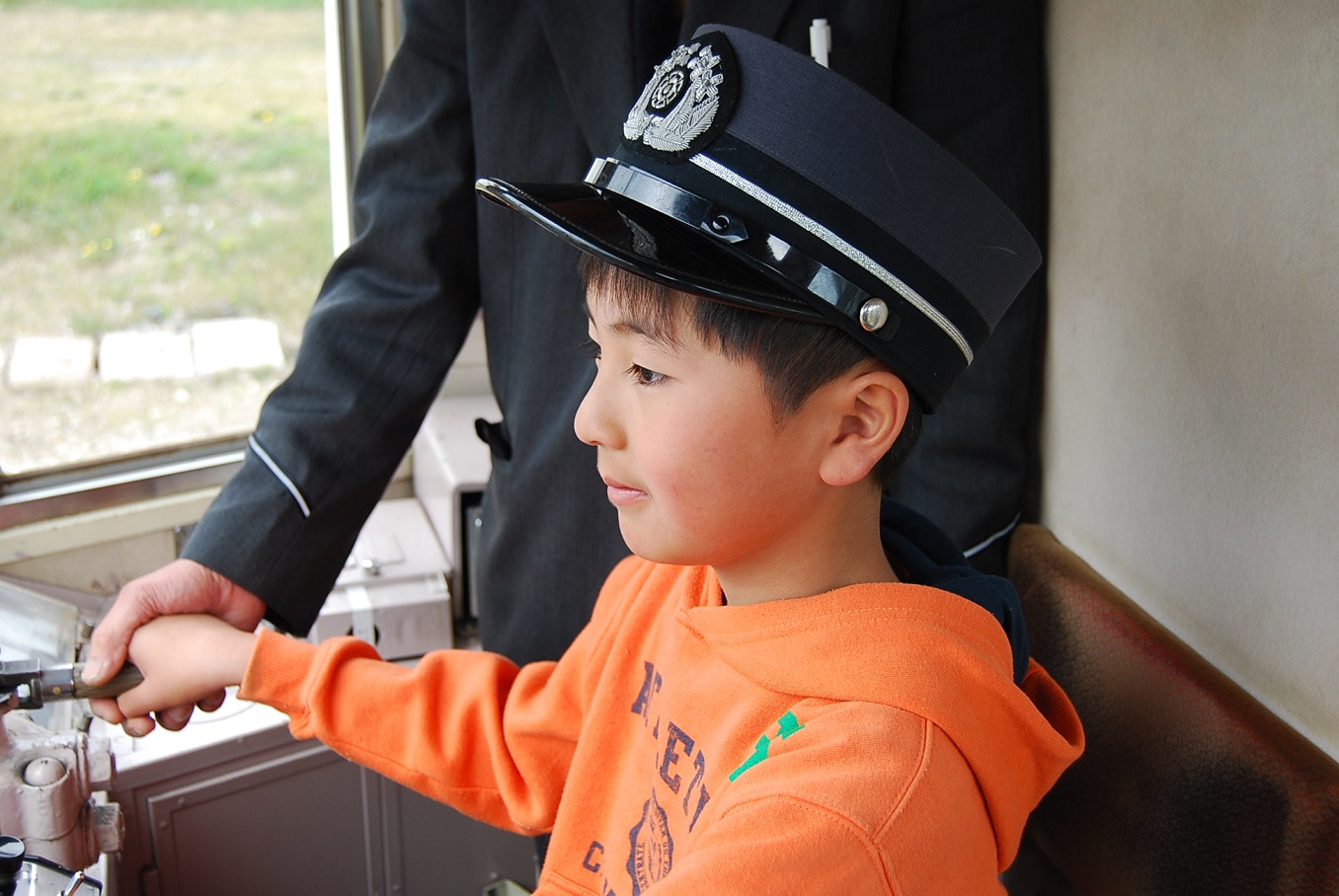 路面電車運転体験　写真２