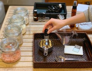 バスソルト作り体験（イメージ）