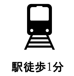 駅徒歩1分